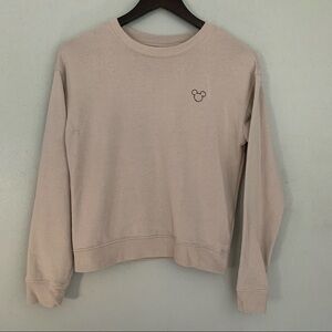 Minimalistic Mickey Mouse Divided H&M Disney Collection Crewneck Sweatshirt
